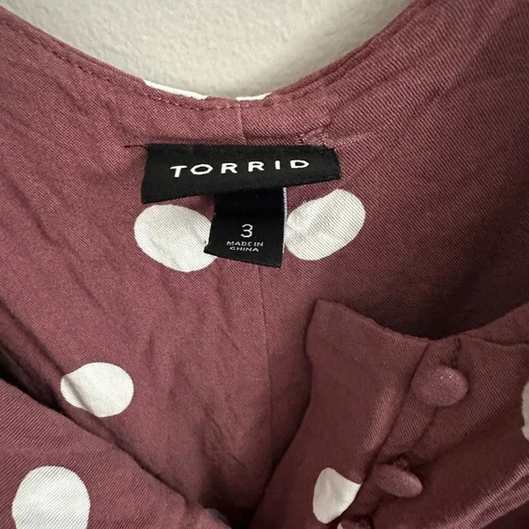 Torrid Challis Culotte Jumpsuit - Picture 4 of 5